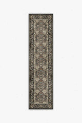 Honeysuckle & Tulip Dark Wood Rug by Morris & Co.