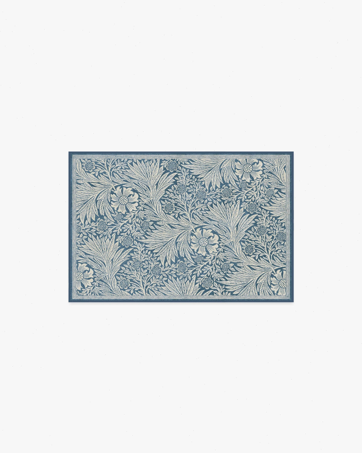 Marigold Blue Rug by Morris & Co.