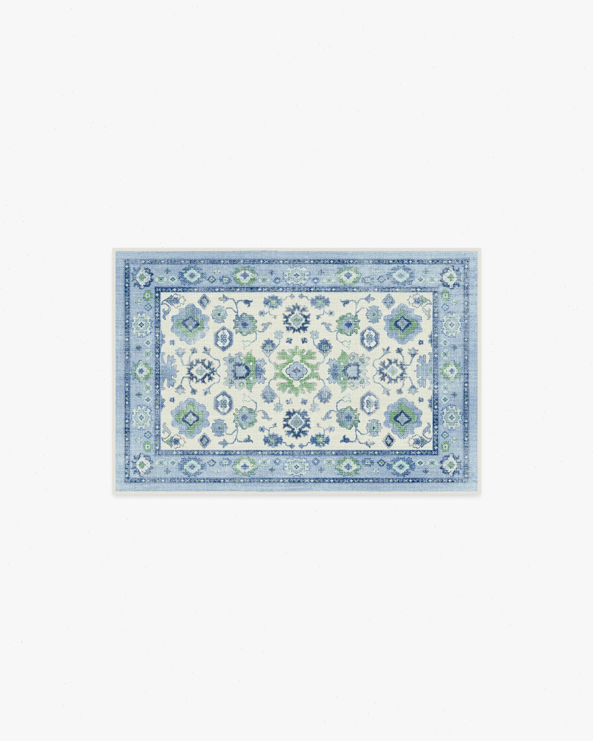 Serena Blue Rug by Mrs. Alice