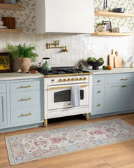 Serena Pink Rug by Mrs. Alice