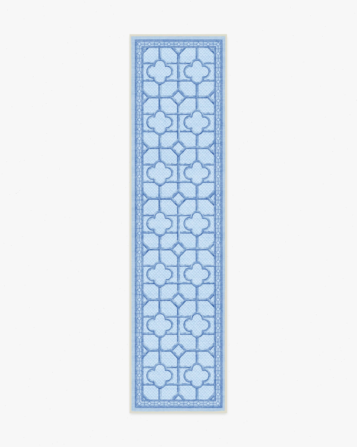 Shaded Bamboo Blue Outdoor Rug by Mrs. Alice