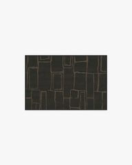 Alsace Soft Black Rug by Nina Takesh
