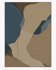 Loire Natural Denim Blue Rug by Nina Takesh