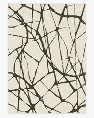 Marion Black & Ivory Rug by Nina Takesh