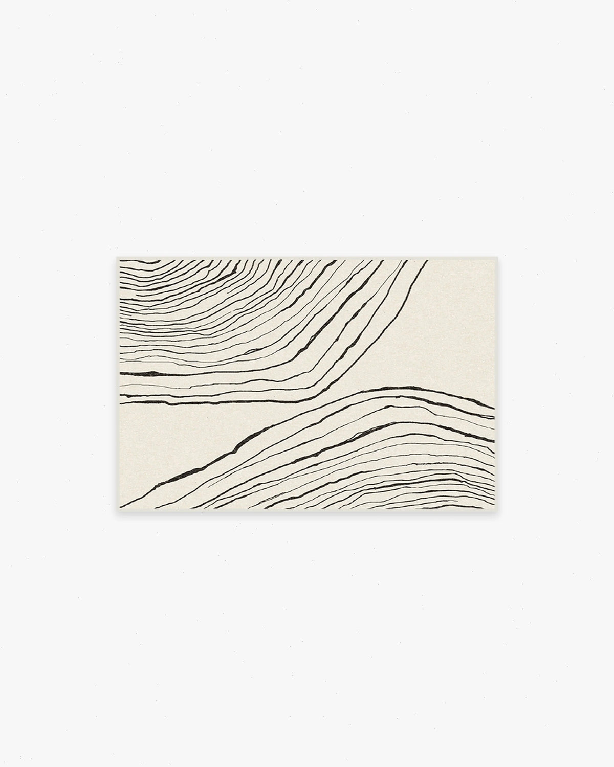 Seine Black & Ivory Rug by Nina Takesh