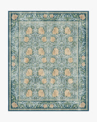 Pimpernel Dusk Blue Rug by Morris & Co.