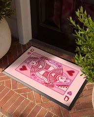 Queen of Hearts Doormat
