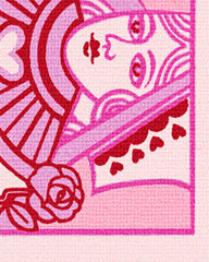 Queen of Hearts Doormat