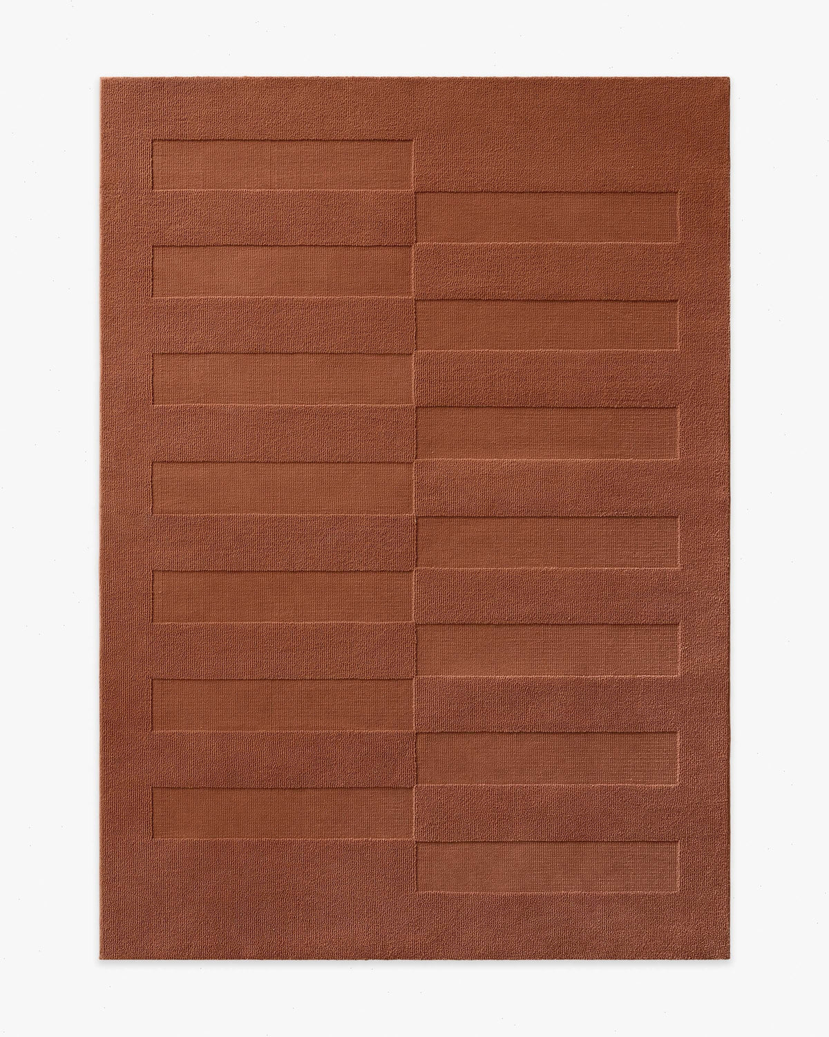 Ryder Terracotta Plush Rug