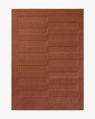 Ryder Terracotta Plush Rug