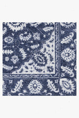 Safiya Navy Blue Bath Mat