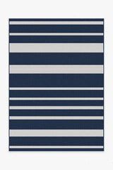 Sailmaker Stripe Blue Outdoor Rug