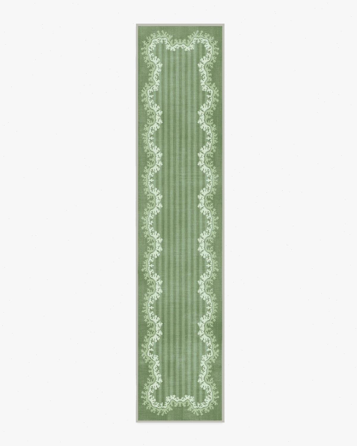 Oxbow Botanical Green Rug by Sanderson