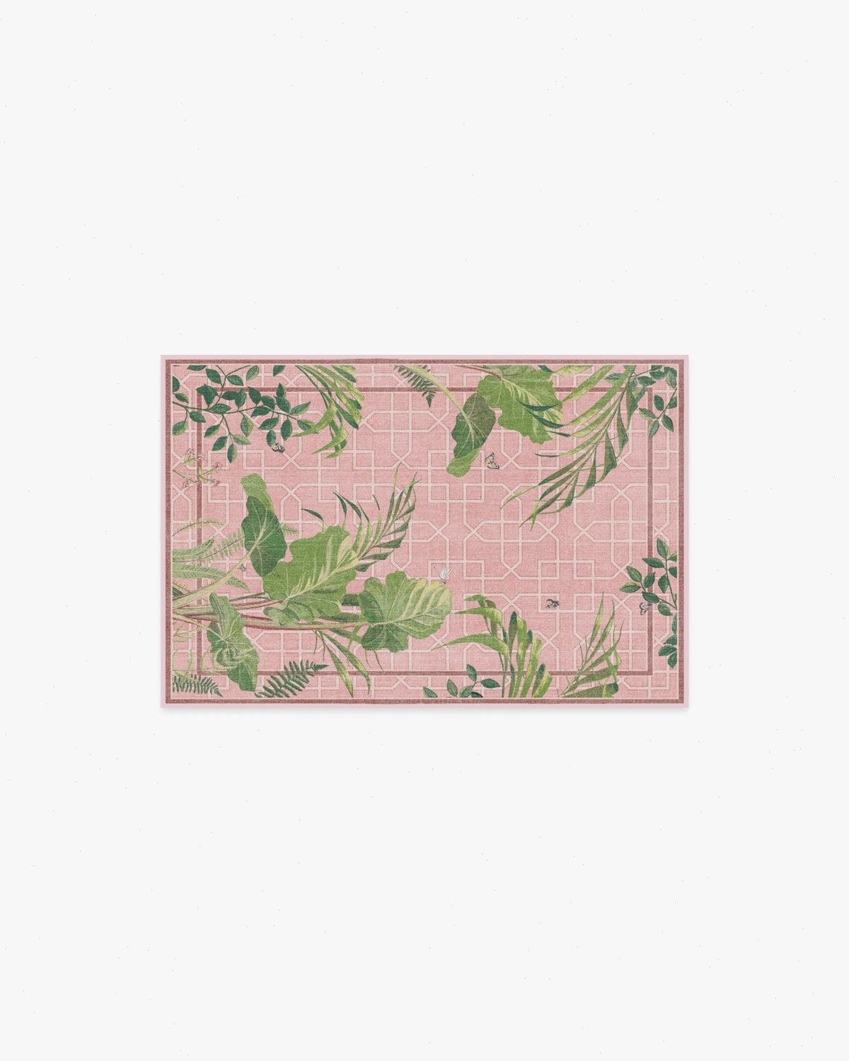 Palm House Rose Rug by Sanderson