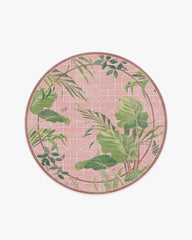 Palm House Rose Rug by Sanderson