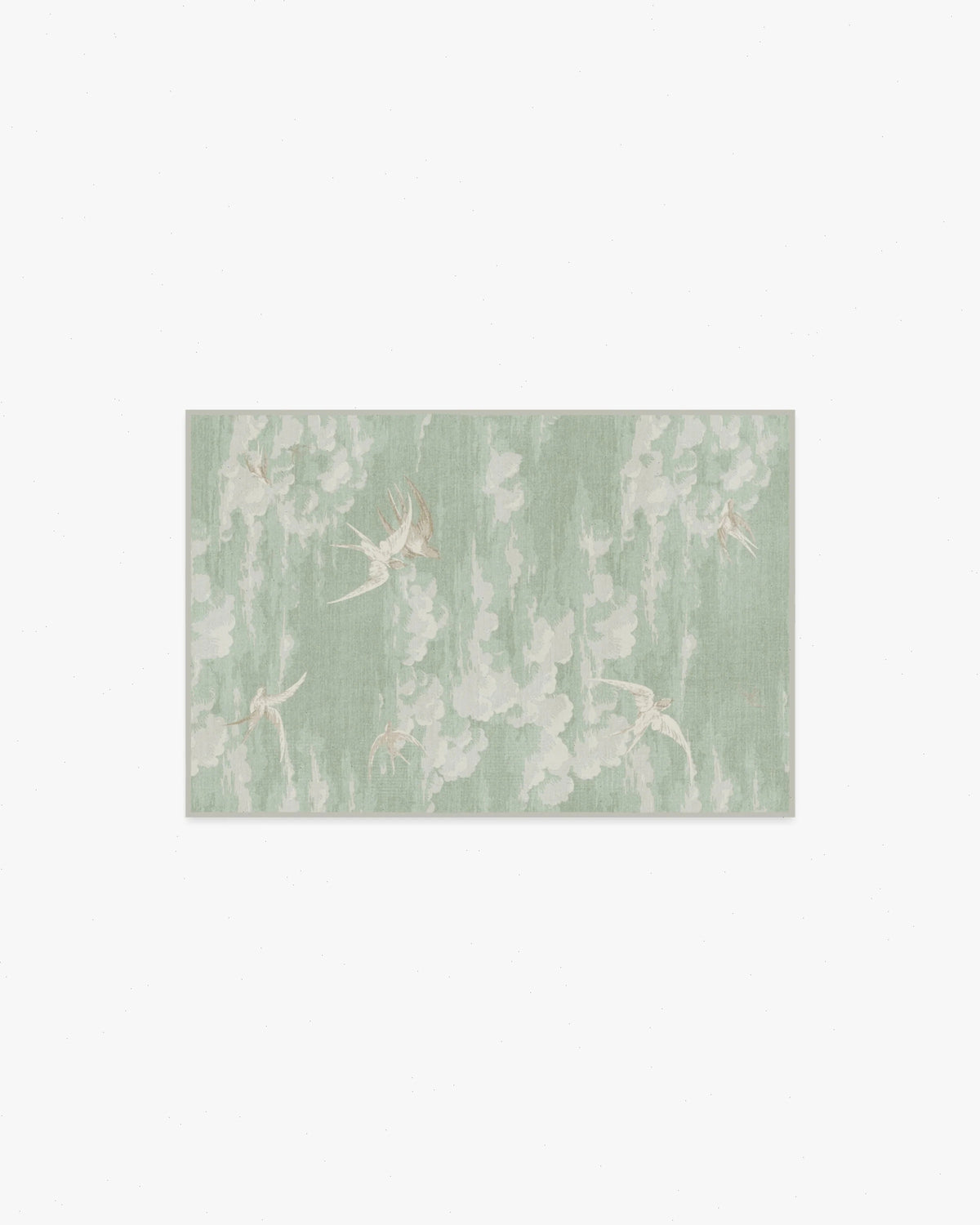 Silvi Clouds Seaspray Rug by Sanderson