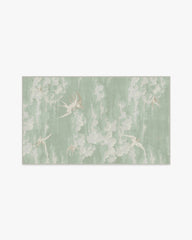 Silvi Clouds Seaspray Rug by Sanderson