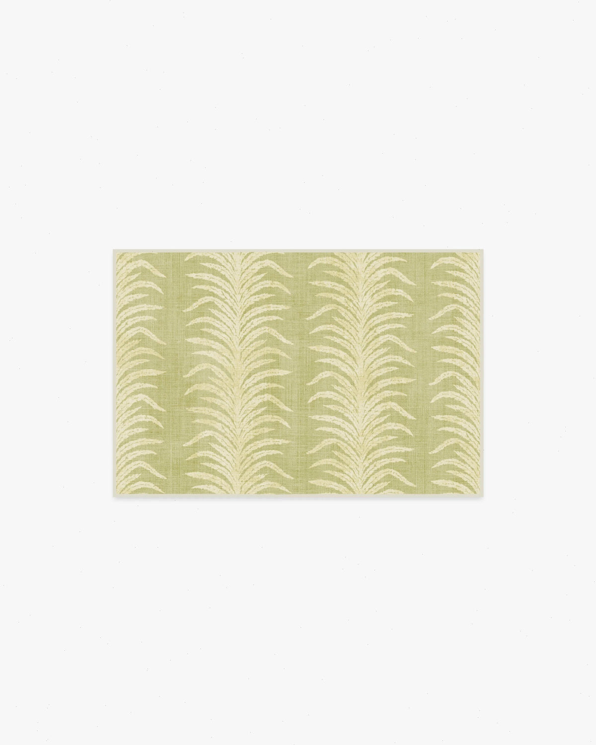 Tree Fern Matcha Green Rug by Sanderson