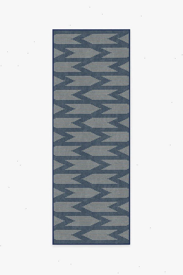 Savannah Navy Blue Outdoor Rug