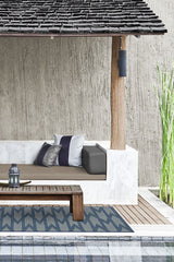 Savannah Navy Blue Outdoor Rug