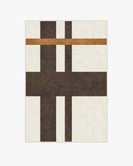 Scala Ivory & Brown Rug by The Local Project