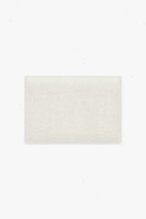 Solid Off-White Bath Mat