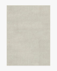 Bel Air Ivory Flatwoven Rug by The Hiltons