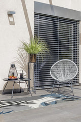 Tulum Ivory Blue Outdoor Rug