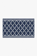 Varia Trellis Royal Blue Outdoor Rug