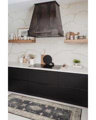 Verena Dark Wood Flatwoven Rug