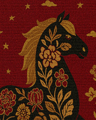 Year of the Horse Doormat